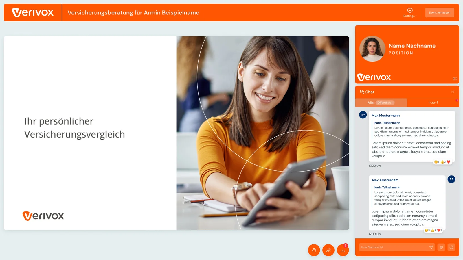 CSN Live-Event in eurem Branding
